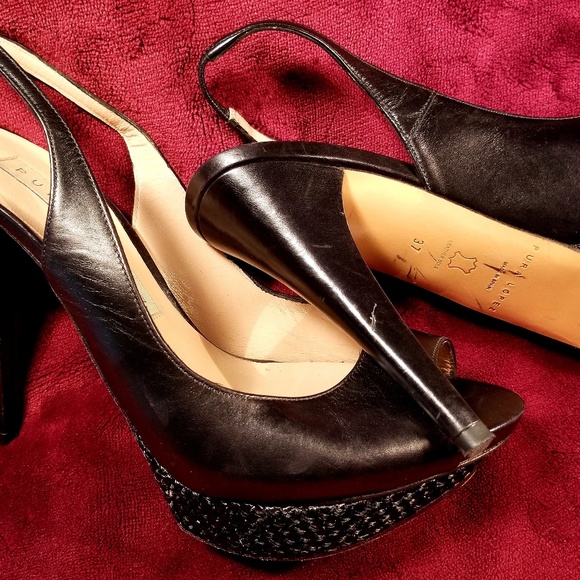 HTF!!!! Pura Lopez Designer Slingbacks~LN! - Picture 5 of 8